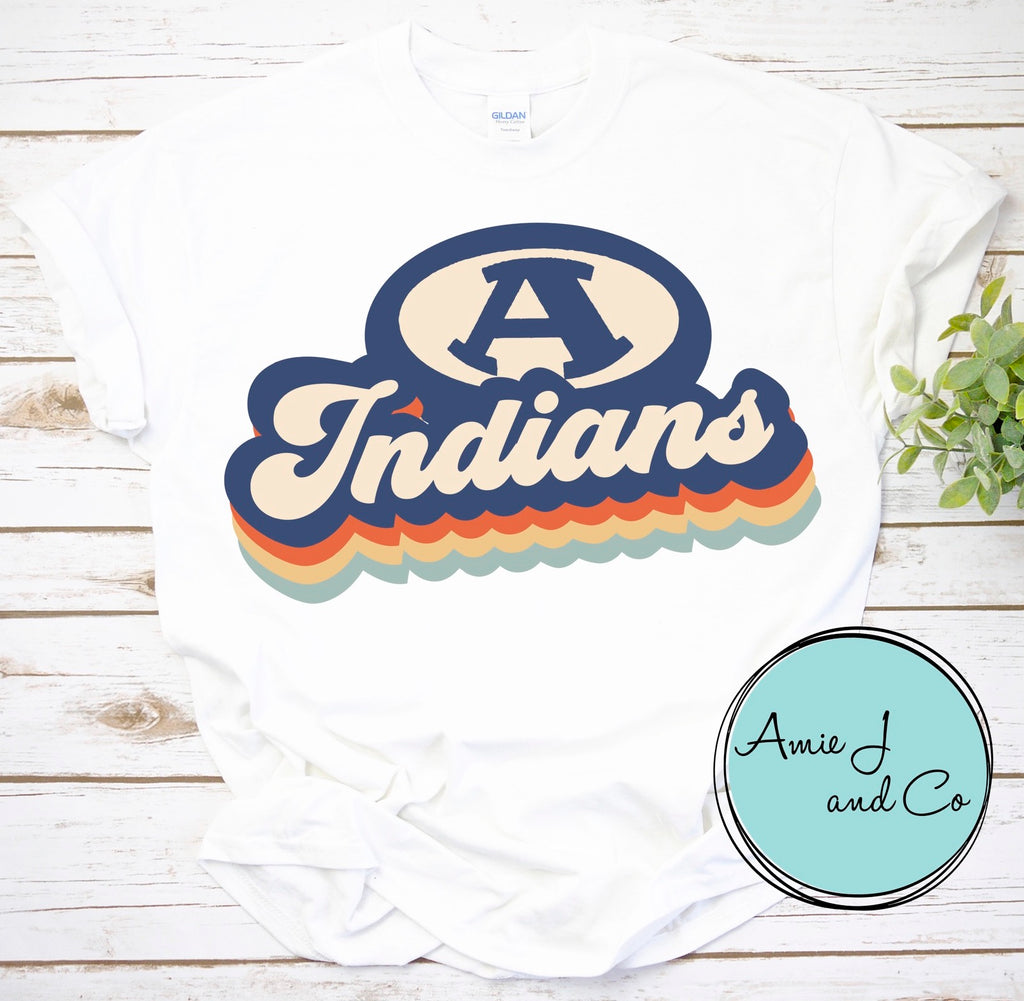 Retro Indians with Armuchee Logo – Amie J and Co
